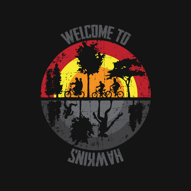 Welcome To Hawkins-none stretched canvas-turborat14