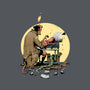 Hellboy's Report-none stretched canvas-MoisEscudero