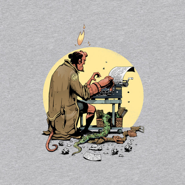 Hellboy's Report-baby basic tee-MoisEscudero