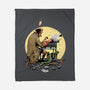 Hellboy's Report-none fleece blanket-MoisEscudero