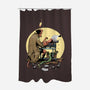 Hellboy's Report-none polyester shower curtain-MoisEscudero