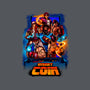 Insert Coin Retro Gaming-none removable cover throw pillow-Conjura Geek
