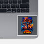 Insert Coin Retro Gaming-none glossy sticker-Conjura Geek