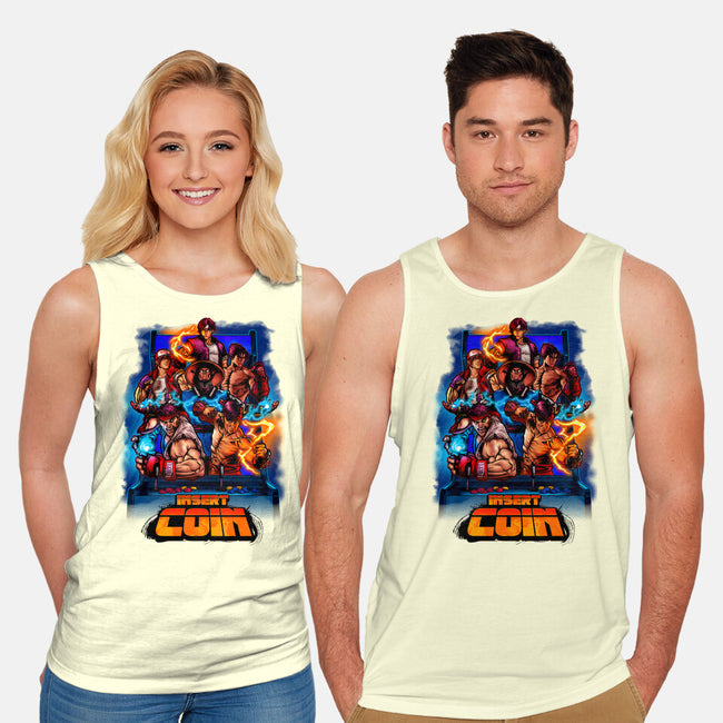 Insert Coin Retro Gaming-unisex basic tank-Conjura Geek