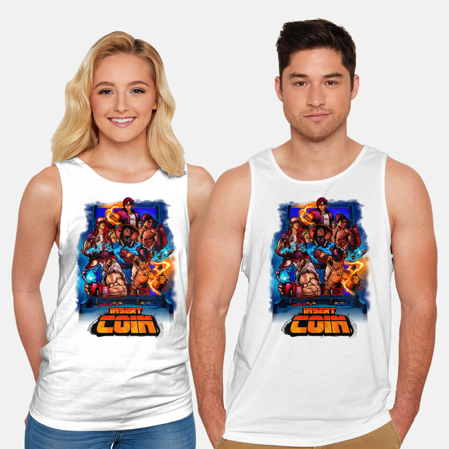 Insert Coin Retro Gaming-unisex basic tank-Conjura Geek