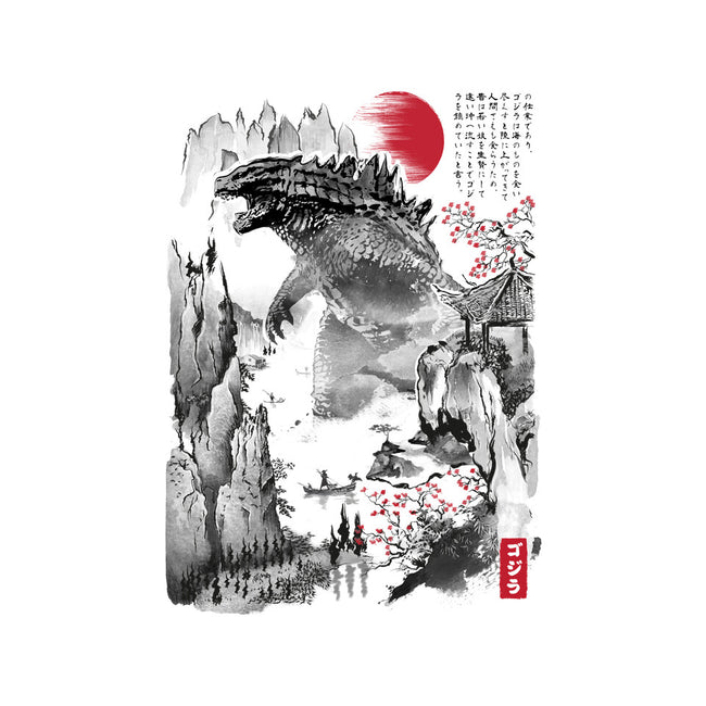 Gojira In Japan-none fleece blanket-DrMonekers
