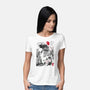 Gojira In Japan-womens basic tee-DrMonekers