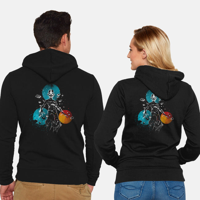 Avatar State-unisex zip-up sweatshirt-kharmazero