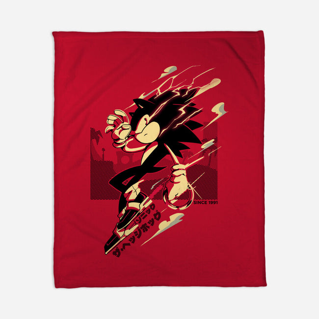 The Fastest Dude-none fleece blanket-Gazo1a