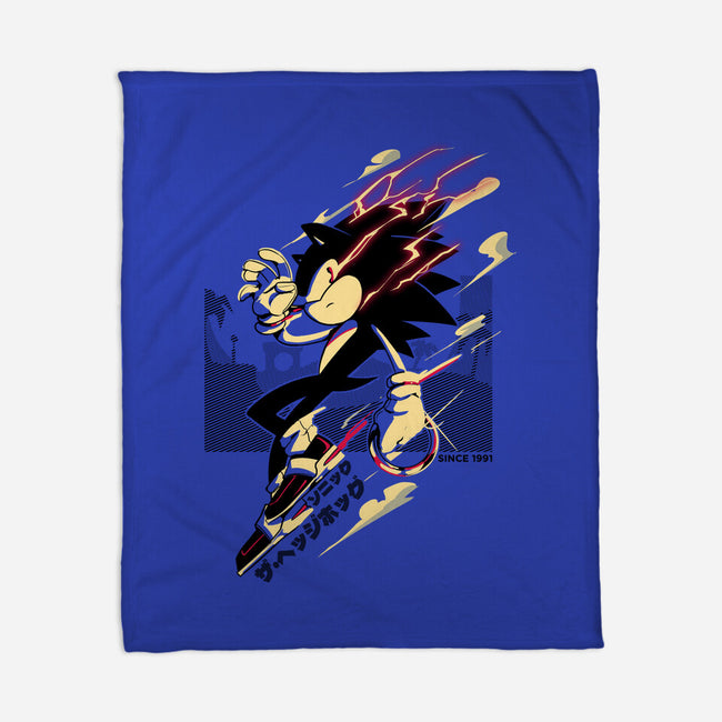 The Fastest Dude-none fleece blanket-Gazo1a