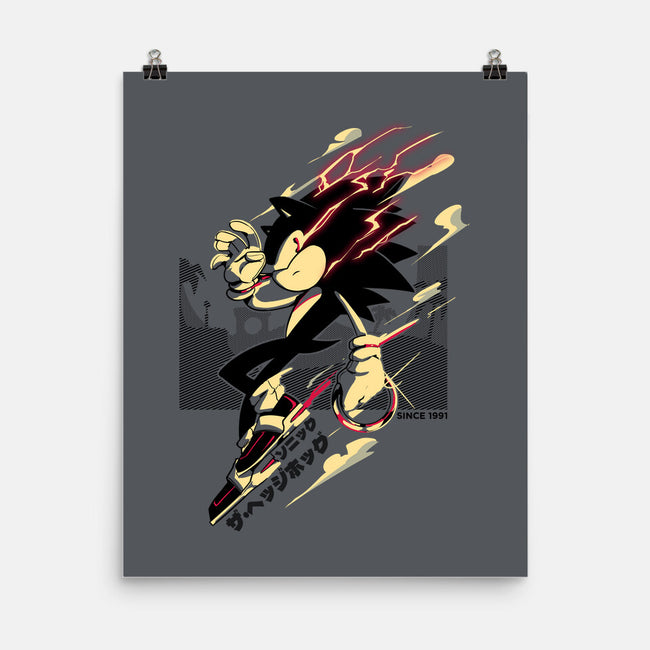 The Fastest Dude-none matte poster-Gazo1a