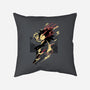 The Fastest Dude-none removable cover throw pillow-Gazo1a