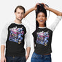 Happy Attack-unisex baseball tee-Sketchdemao
