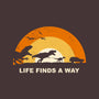 Finds A Way-none stretched canvas-retrodivision