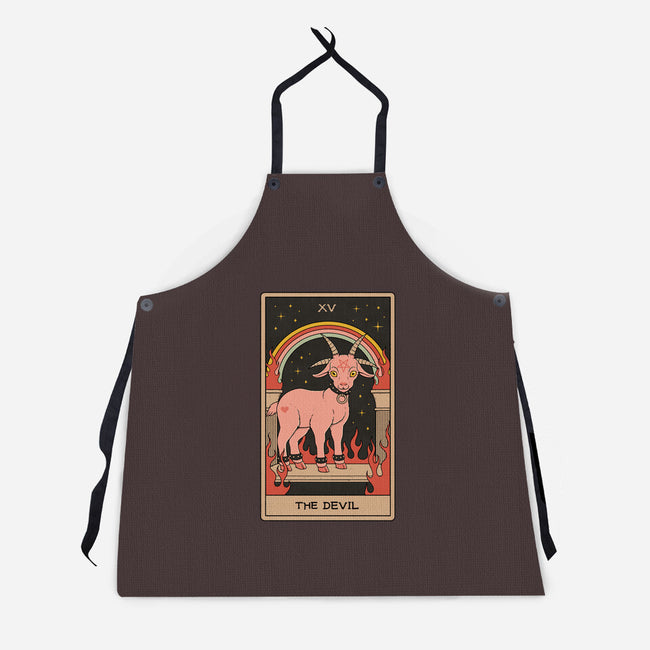 The Devil-unisex kitchen apron-Thiago Correa