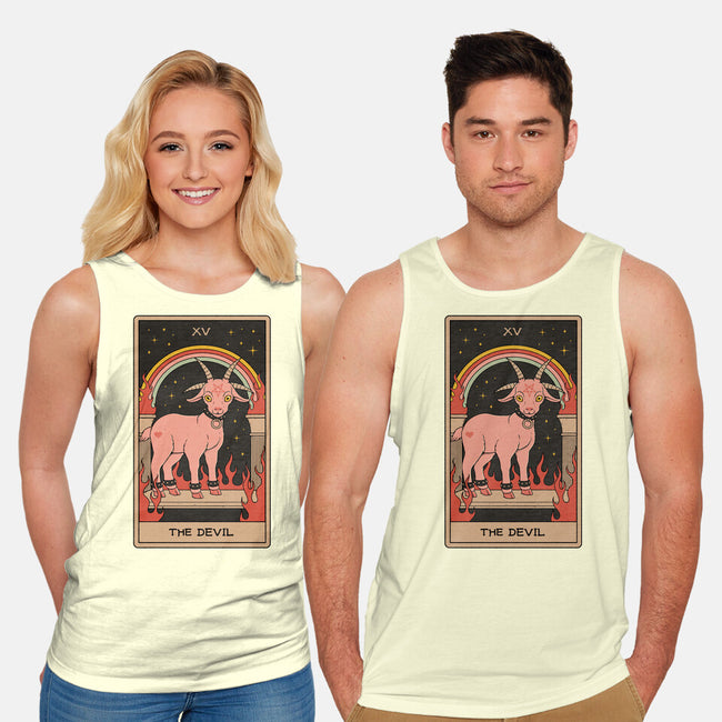 The Devil-unisex basic tank-Thiago Correa