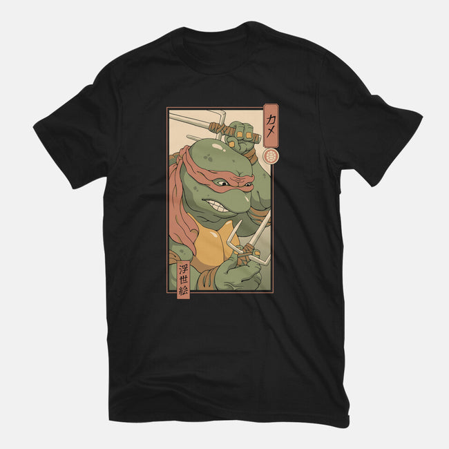 Red Kame Ninja-mens premium tee-vp021