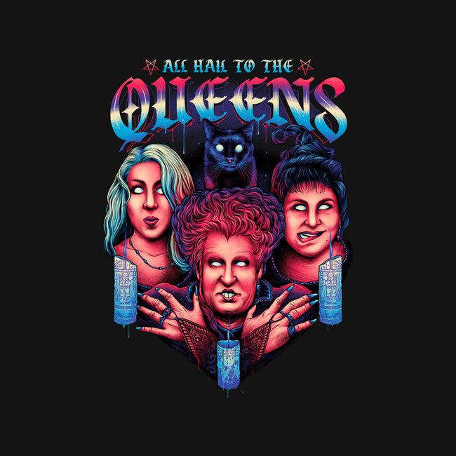 Queens of Halloween-baby basic tee-glitchygorilla