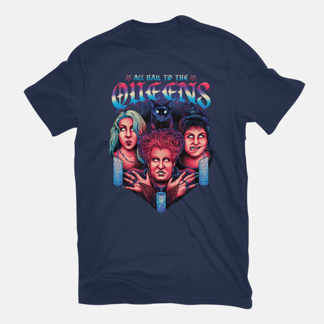 Queens of Halloween-unisex basic tee-glitchygorilla