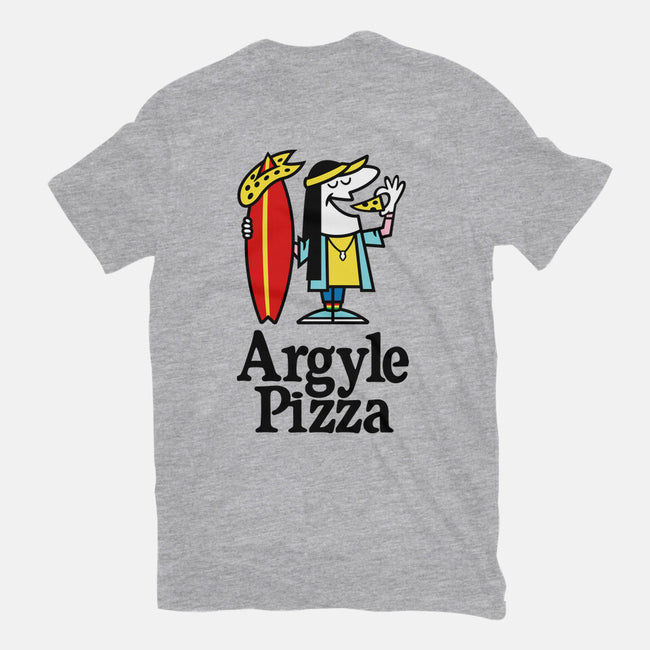 Argyle Pizza-unisex basic tee-demonigote