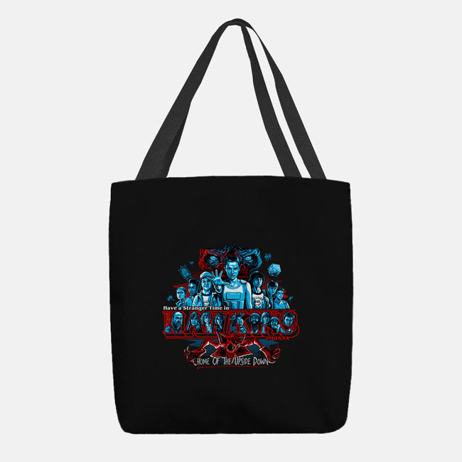 Have A Stranger Time In Hawkins-none basic tote bag-goodidearyan