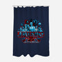 Have A Stranger Time In Hawkins-none polyester shower curtain-goodidearyan