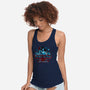 Have A Stranger Time In Hawkins-womens racerback tank-goodidearyan
