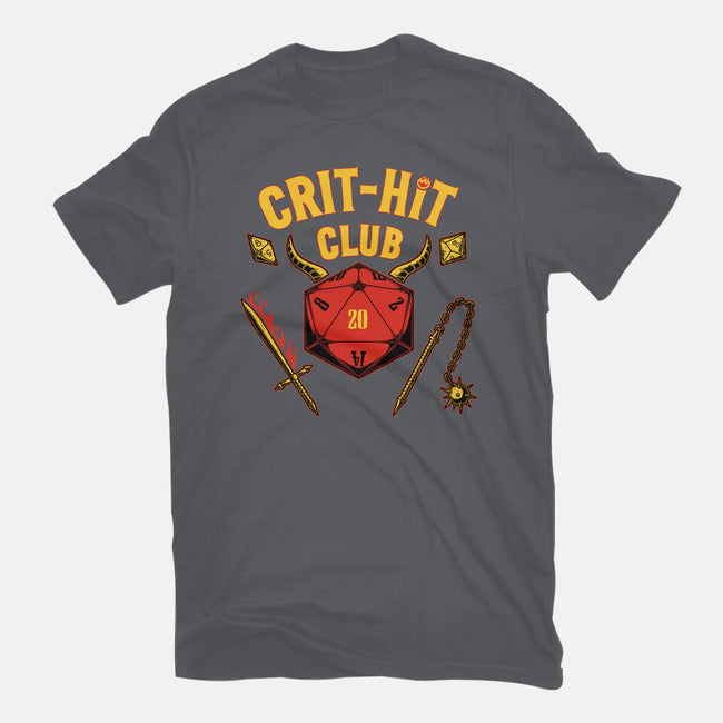 Critical Hit Club-unisex basic tee-pigboom
