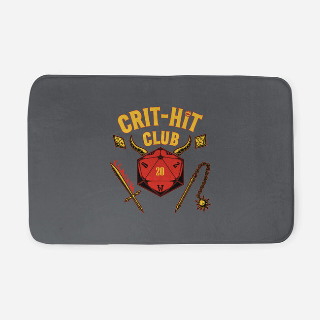 Critical Hit Club-none memory foam bath mat-pigboom