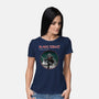 Iron Knight-womens basic tee-retrodivision