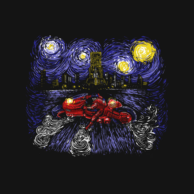 Starry Neo Tokyo-mens basic tee-zascanauta