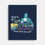 Come To The Office-none stretched canvas-goodidearyan