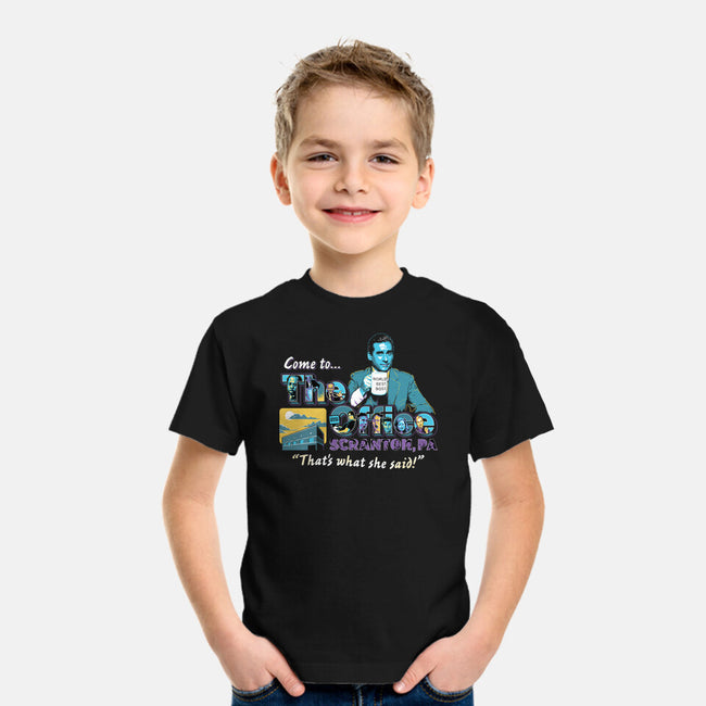 Come To The Office-youth basic tee-goodidearyan