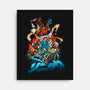Universe Speed-none stretched canvas-Conjura Geek