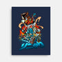 Universe Speed-none stretched canvas-Conjura Geek