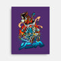 Universe Speed-none stretched canvas-Conjura Geek
