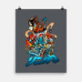 Universe Speed-none matte poster-Conjura Geek