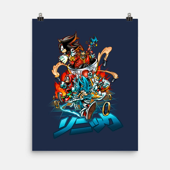 Universe Speed-none matte poster-Conjura Geek