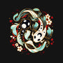 Aquatic Harmony-womens fitted tee-Snouleaf