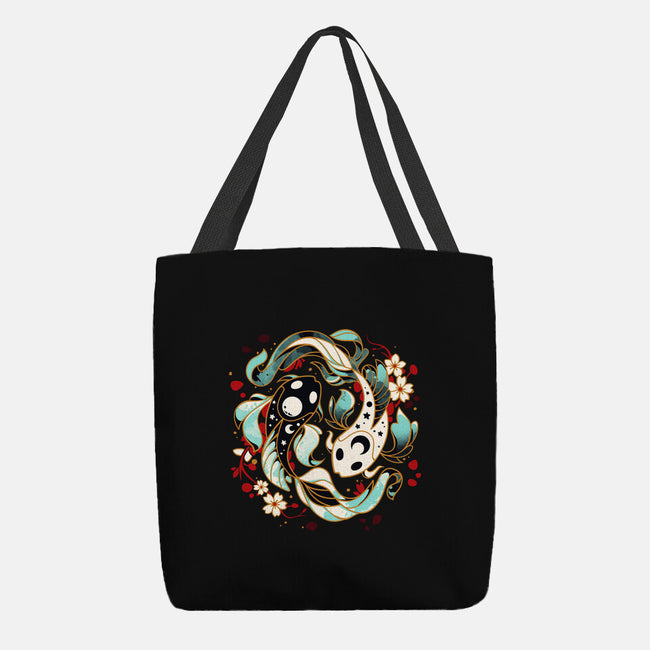 Aquatic Harmony-none basic tote bag-Snouleaf