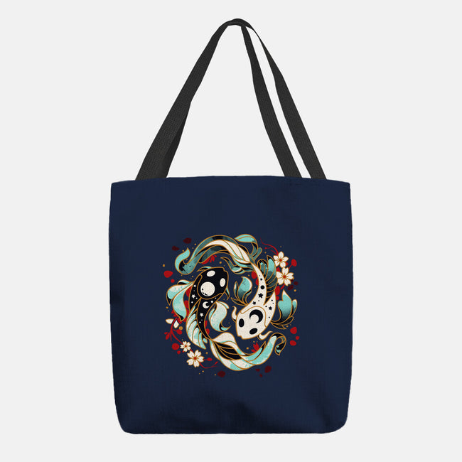 Aquatic Harmony-none basic tote bag-Snouleaf