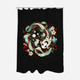 Aquatic Harmony-none polyester shower curtain-Snouleaf