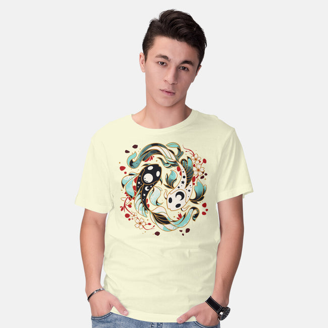 Aquatic Harmony-mens basic tee-Snouleaf