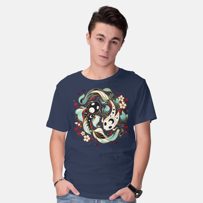 Aquatic Harmony-mens basic tee-Snouleaf