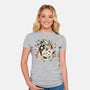 Aquatic Harmony-womens fitted tee-Snouleaf