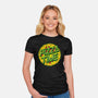 Cowabunga! It's Pizza Time!-womens fitted tee-dalethesk8er