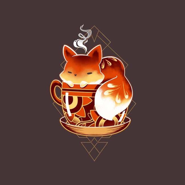 Cup Of Fox-none basic tote bag-Snouleaf