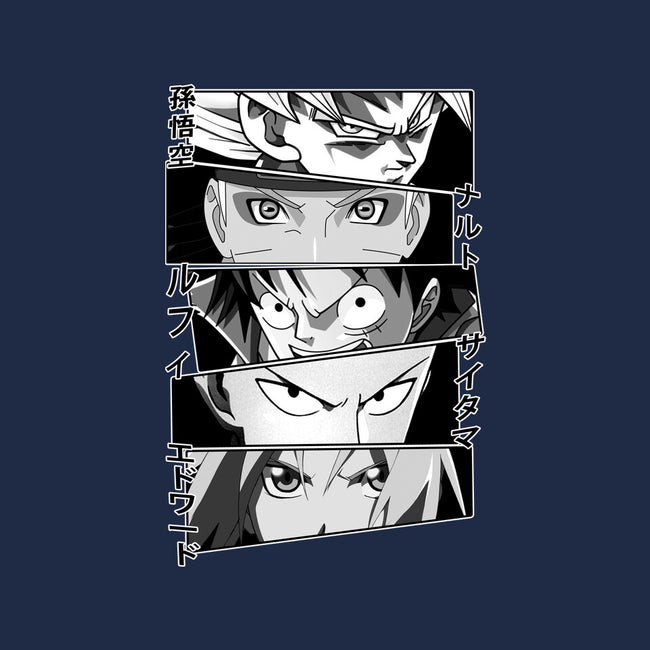 Anime Heroes-unisex zip-up sweatshirt-meca artwork