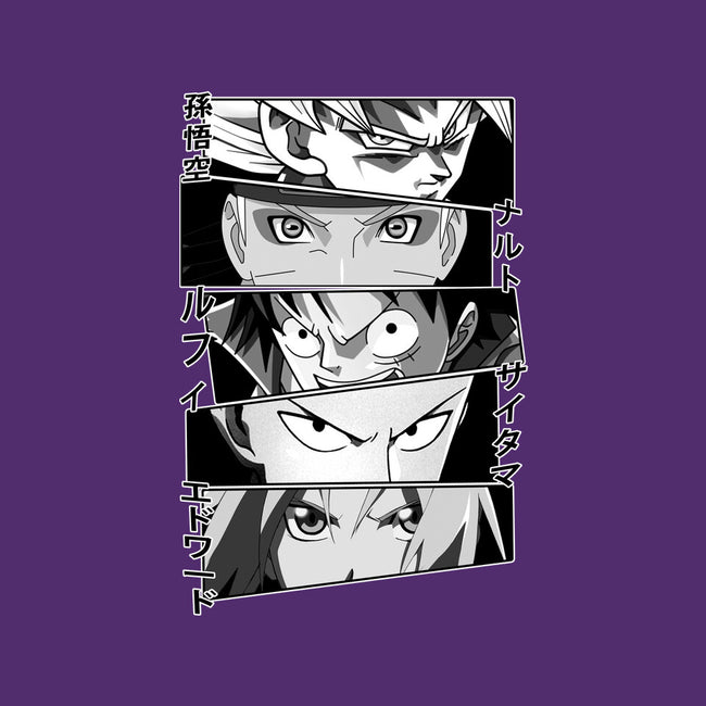 Anime Heroes-none memory foam bath mat-meca artwork