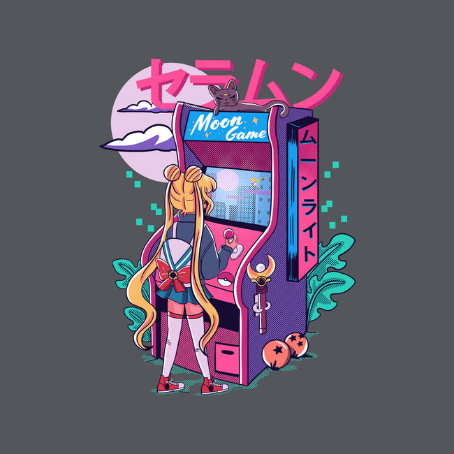 Moon Game-none glossy sticker-Conjura Geek